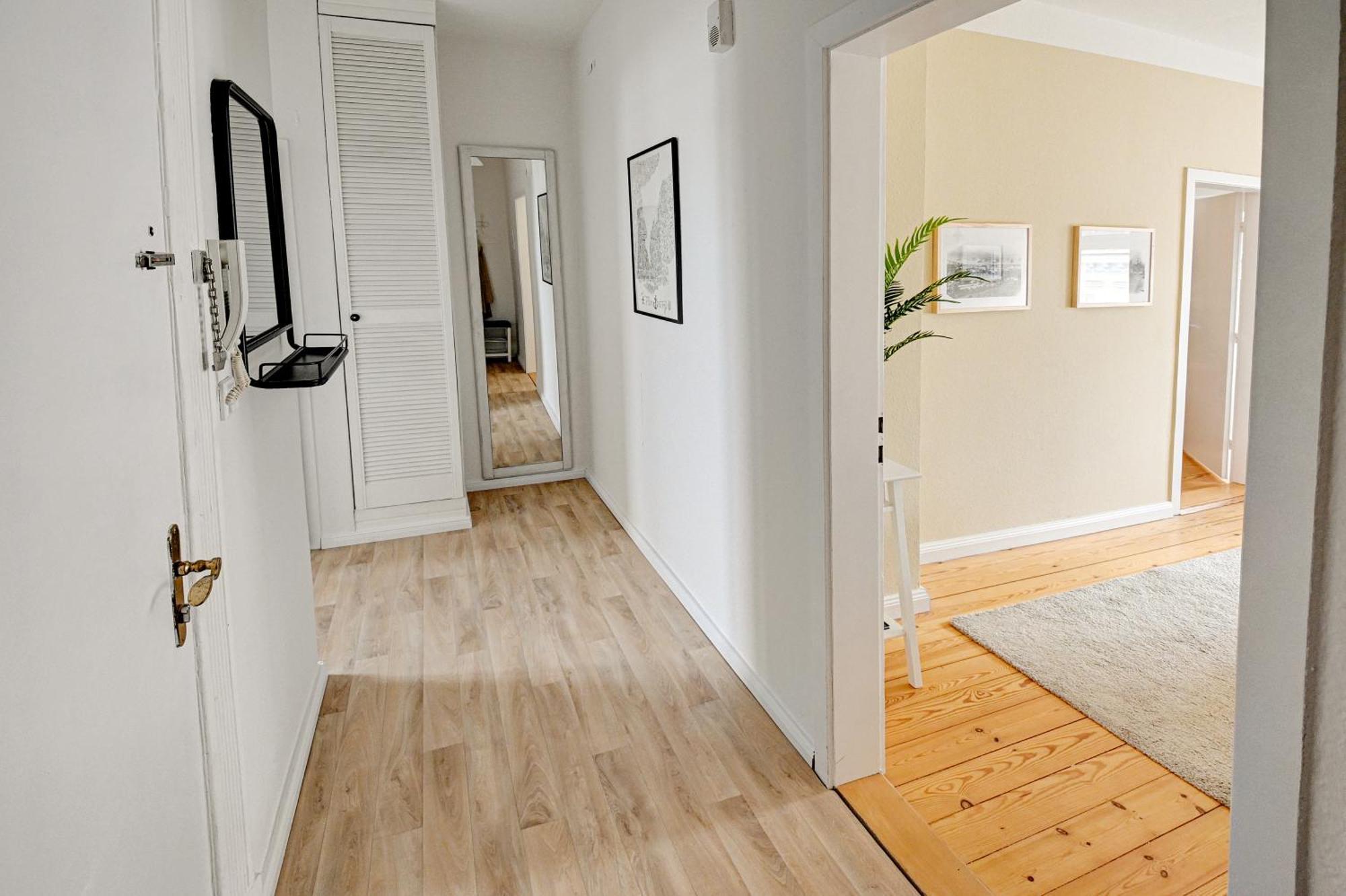 Mittendrin - Apartment Mit 2 Balkonen Sehr Zentral Flensburg Zewnętrze zdjęcie