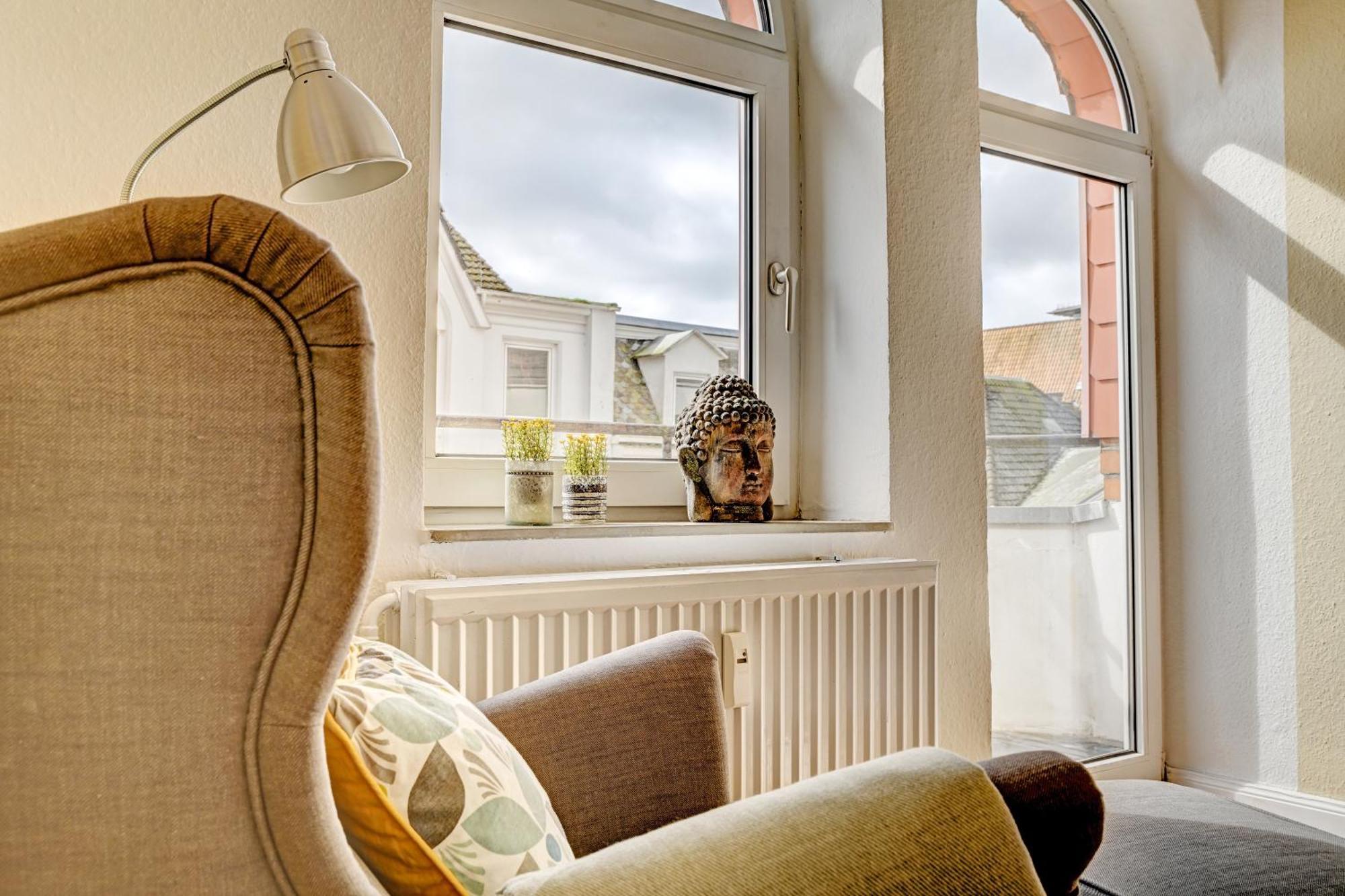 Mittendrin - Apartment Mit 2 Balkonen Sehr Zentral Flensburg Zewnętrze zdjęcie